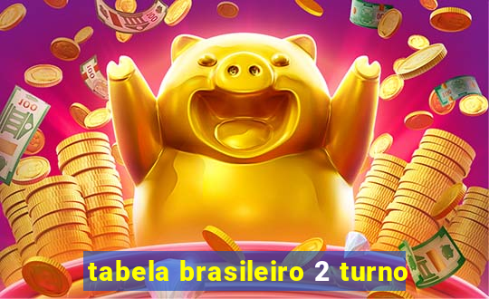 tabela brasileiro 2 turno